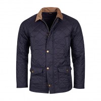 Barbour Canterdale Quilted Jacket, Navy